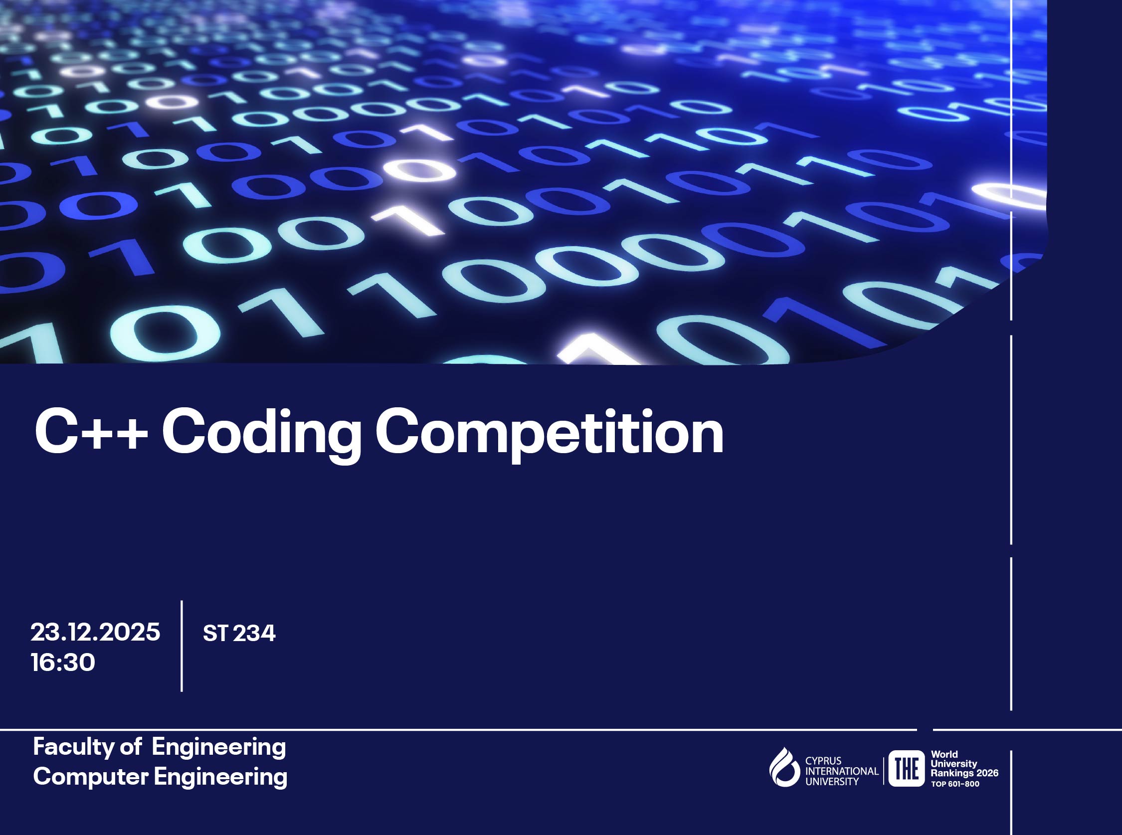 C++ Coding Competition 2025 | CIU