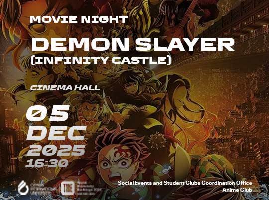 Movie Screening - Demon Slayer Poster